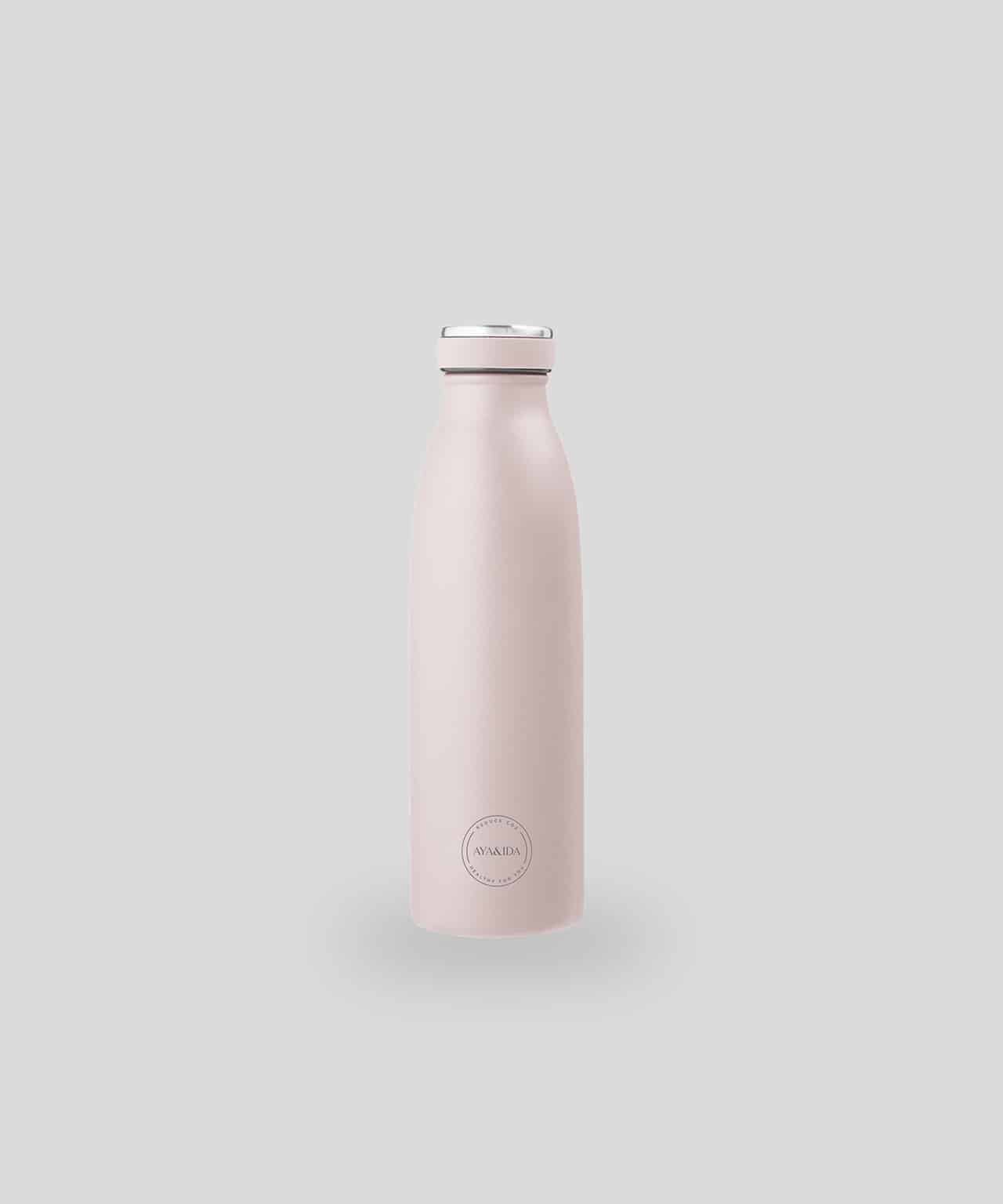 Aya & Ida drikkeflaske 500 ml i Soft Rose